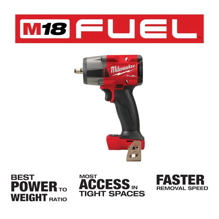 Milwaukee M18 FUEL 3/8 Impact Wrench with Friction Ring - Reconditioned (Bare Tool) 1