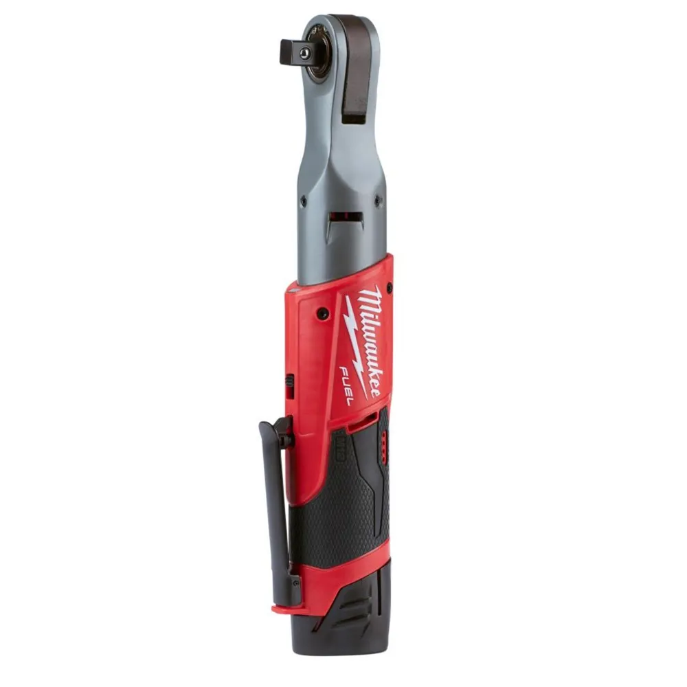 Milwaukee M12 FUEL 1/2 in. Ratchet 2-Battery Kit - Professional Grade Cordless Power 4