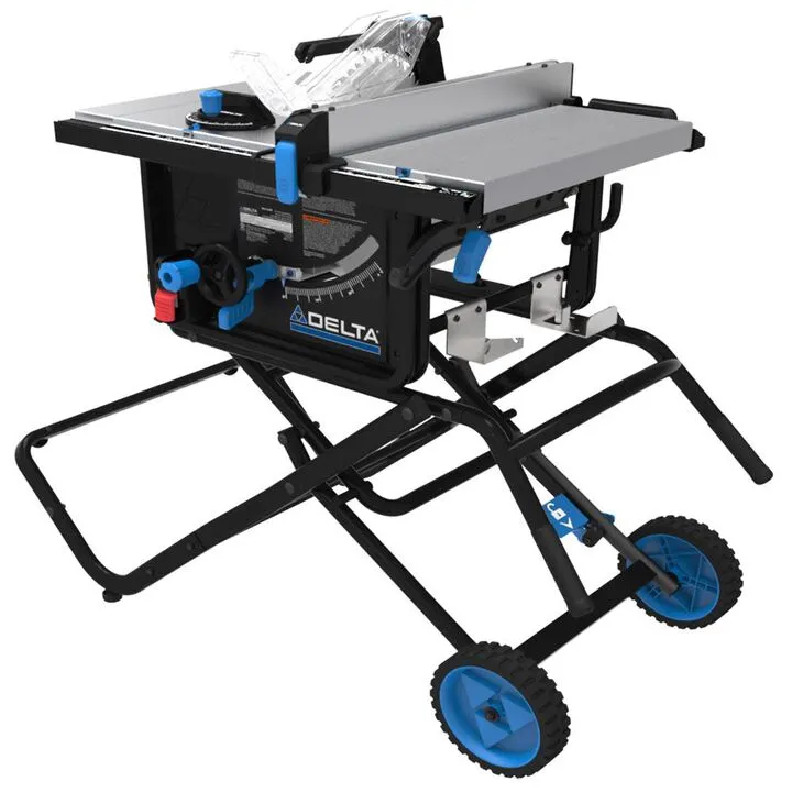10-inch Portable Contractor Table Saw - Precision Engineered for Professionals 3