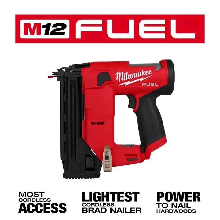 Milwaukee M12 FUEL 18 Gauge Compact Brad Nailer (Bare Tool) 3