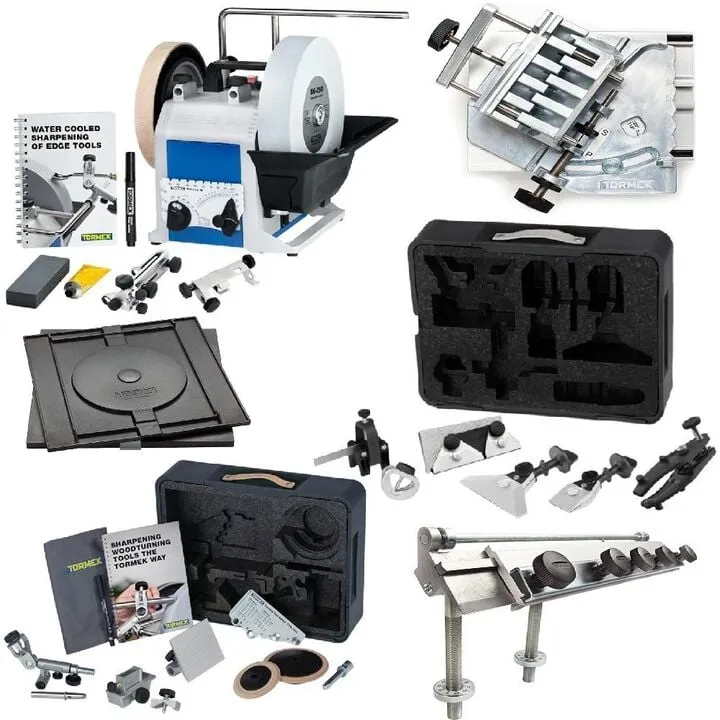Tormek T-8 UltimatePlus Sharpening System & Planer Blade Attachment Bundle