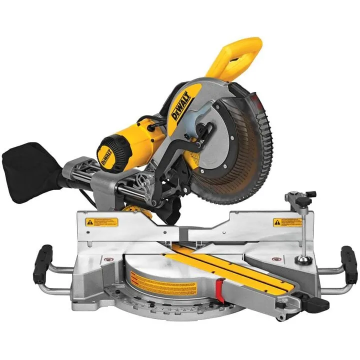 DEWALT 12-Inch Double Bevel Sliding Compound Miter Saw - Precision Engineered for Professionals