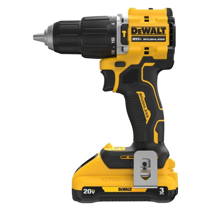DEWALT 20V MAX 1/2in Hammer Drill ATOMIC COMPACT SERIES Cordless Kit 2