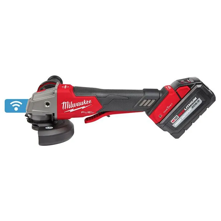 Milwaukee M18 FUEL 4-1/2 in. / 5 in. Braking Grinder with Paddle Switch - Complete Kit 4