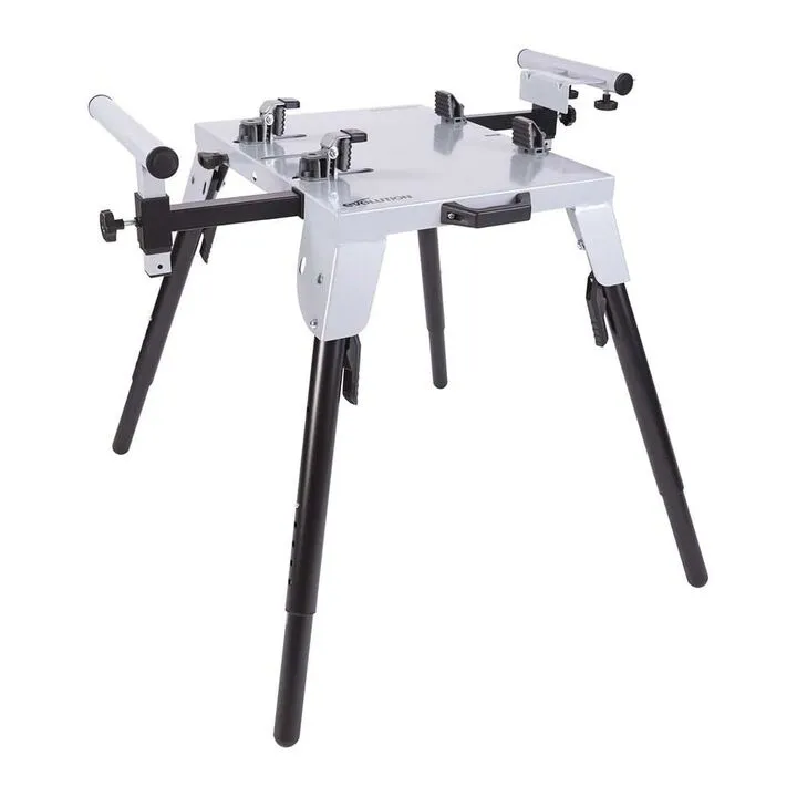 Evolution S355MCS 14-inch Metal Cutting Mitering Chop Saw & Heavy-Duty Stand Bundle 3
