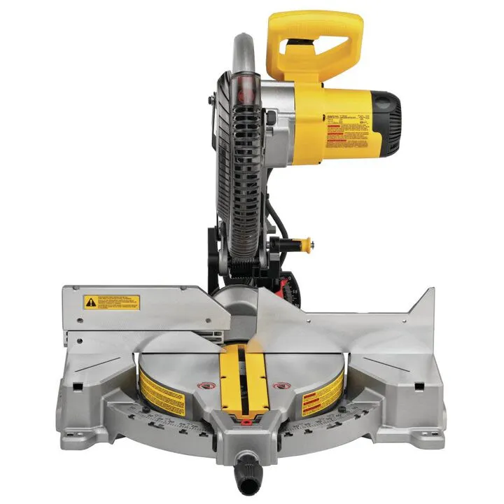 DEWALT 12-in 15-Amp Single Bevel Compound Miter Saw - Precision Powerhouse 2