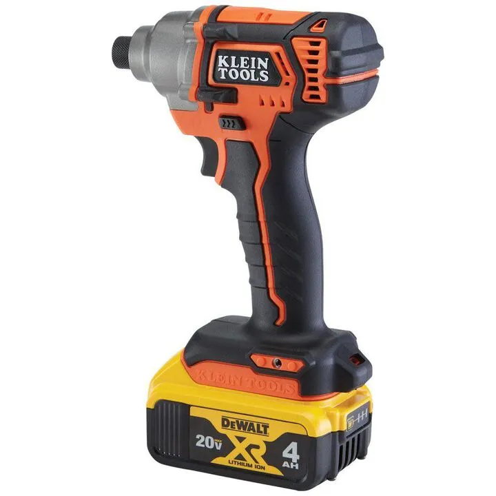Klein Tools Compact Impact Driver (Bare Tool) & 6pc Magnetic Power Nut Setter Bundle 3