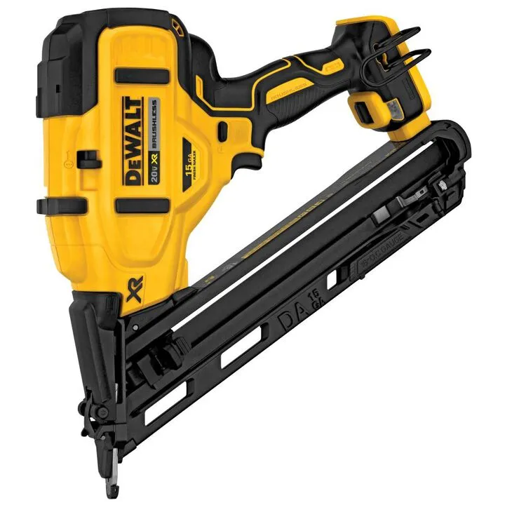 DEWALT 20V MAX XR 15 GA Angled Finish Nailer (Bare Tool) 2