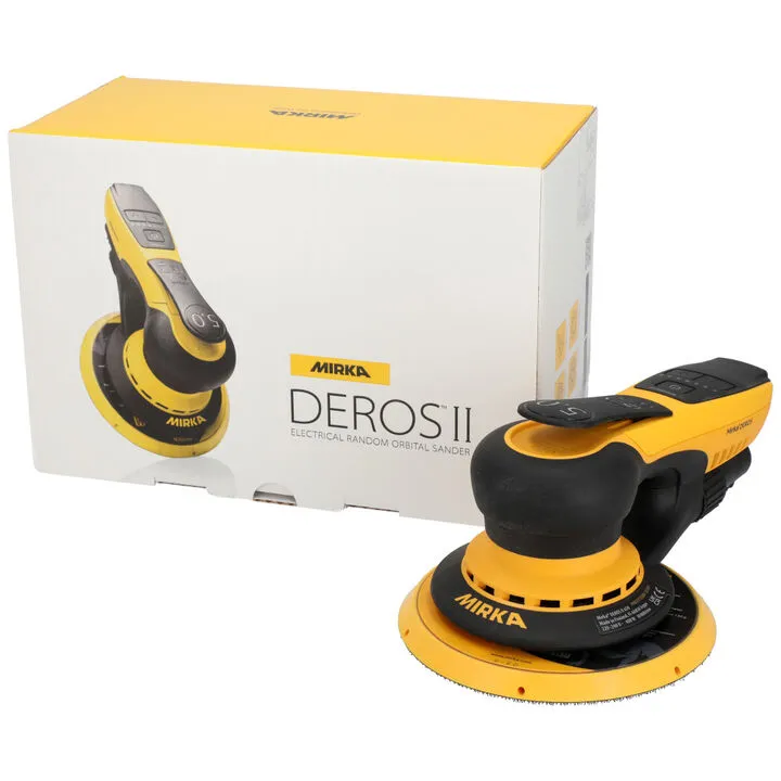 Mirka DEROS II 650X 6-Inch 5mm Orbital Sander - Professional Performance Edition 4