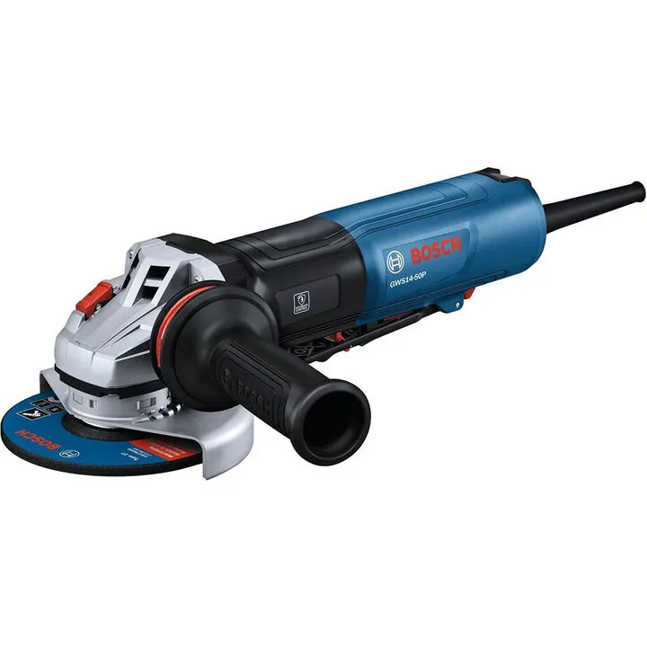 Bosch 5 Inch Angle Grinder with Lock-On Paddle Switch and X-LOCK Technology