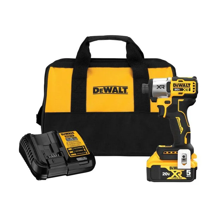 DEWALT 20V MAX XR Impact Driver Kit & Rapid Load Accessory Set with Toughcase+ Bundle 2