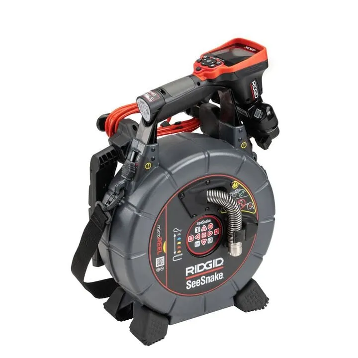 Ridgid SeeSnake microREEL CA Video Inspection Camera - Professional Grade Pipe Diagnostic System 8