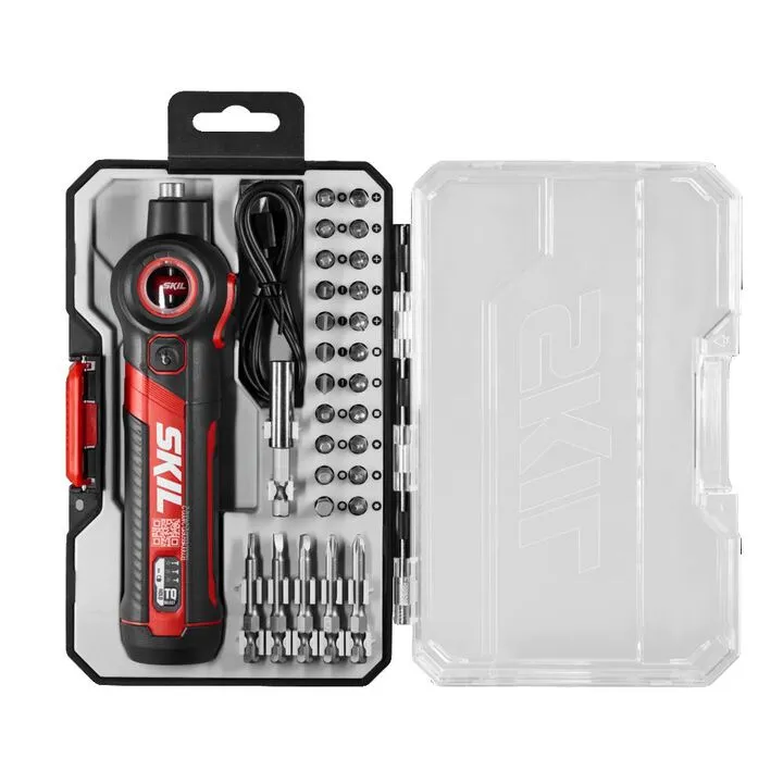SKIL Twist 2.0 Rechargeable 4V Screwdriver with 28 PC Bit Kit - Professional Edition 4