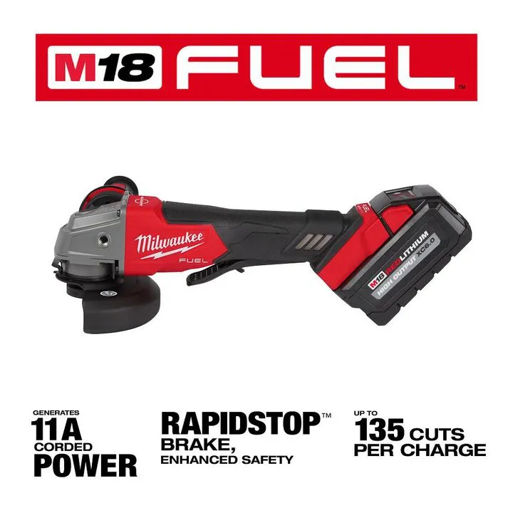 Milwaukee M18 FUEL 4-1/2 inch / 5 inch Grinder Kit with Paddle Switch 1