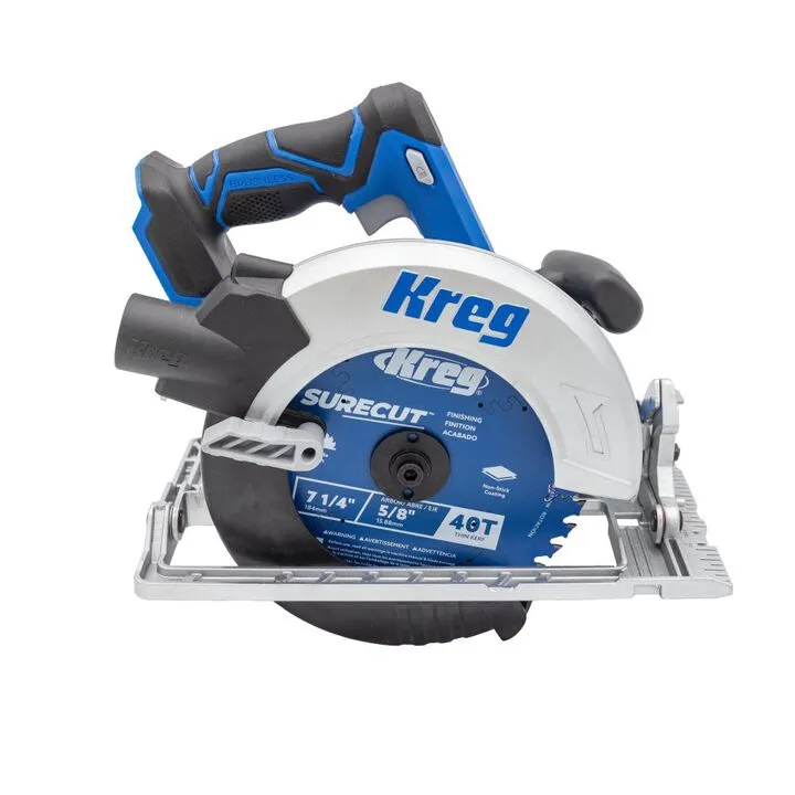 Kreg 20V Ionic Drive 1/2 Inch Drill, 1/4 Inch Impact Driver & 7-1/4 Inch Circular Saw Bundle (Bare Tool) 1