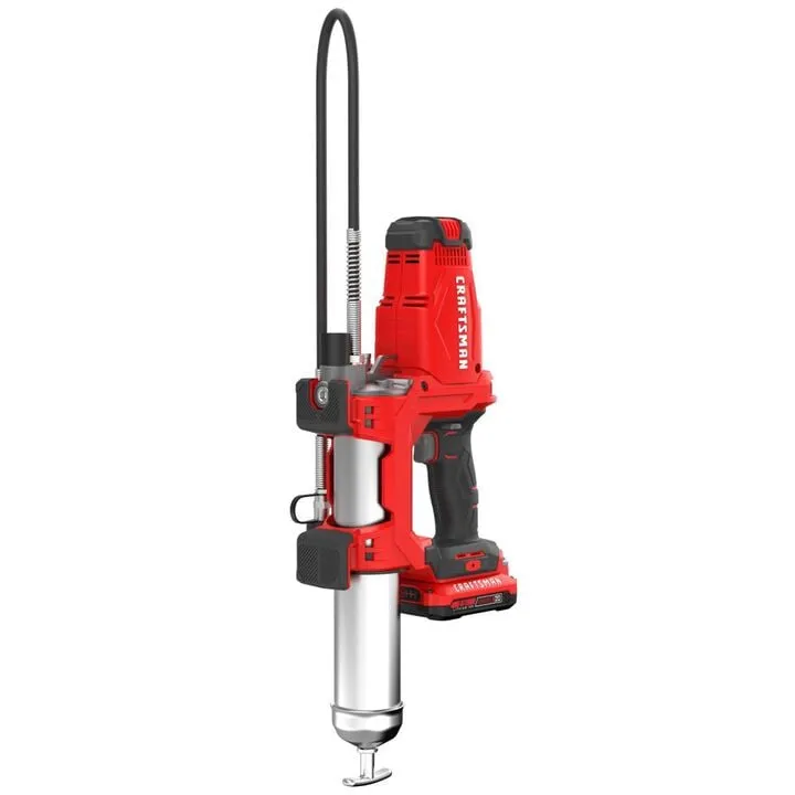 CRAFTSMAN V20 Cordless Grease Gun Kit - High-Performance Lubrication Solution