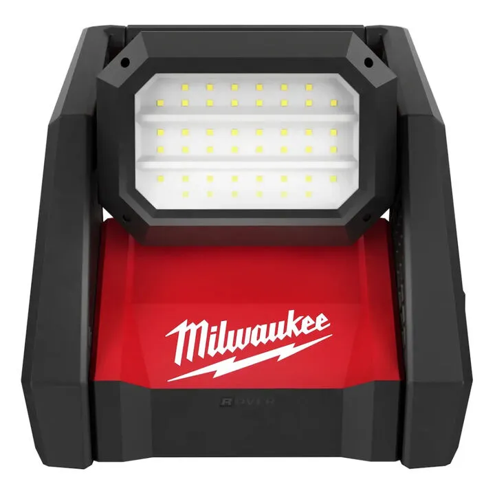 Milwaukee M12 FUEL 1/4 Inch Ratchet & M18 ROVER Dual Power Flood Light Bundle (Bare Tool) 11