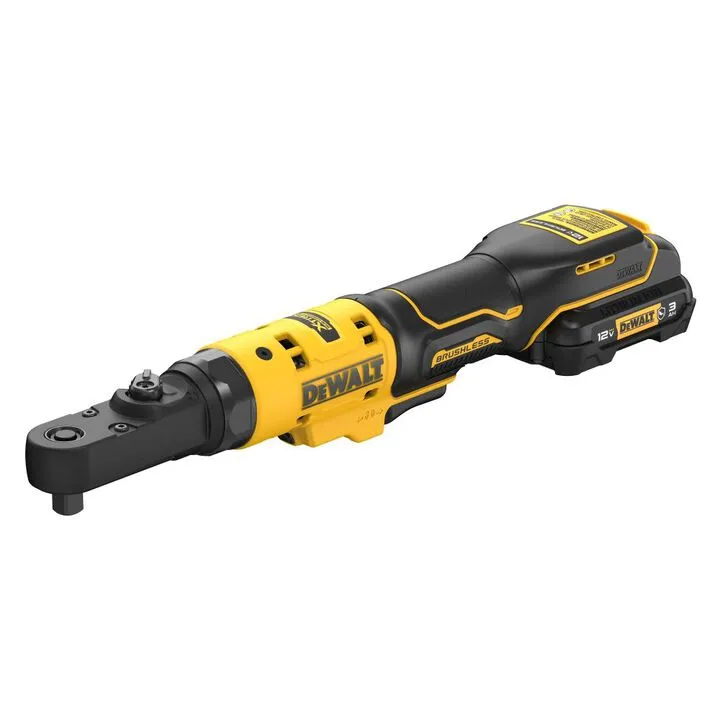 DEWALT XTREME 12V MAX Cordless 3/8 in. and 1/4 in. Sealed Head Ratchet Kit 3