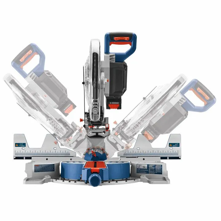 Bosch PROFACTOR 18V Surgeon 12in Dual Bevel Slide Miter Saw (Bare Tool) 3