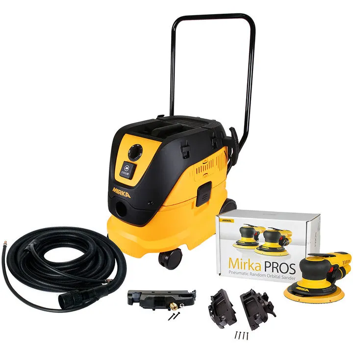 Mirka 6in 5mm Orbit Sander: Precision Dust-Free Sanding System