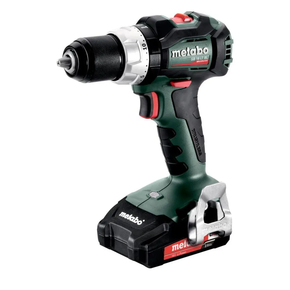 Metabo 18V SB 18 LT BL 2.0 Brushless Cordless Hammer Drill Kit 3