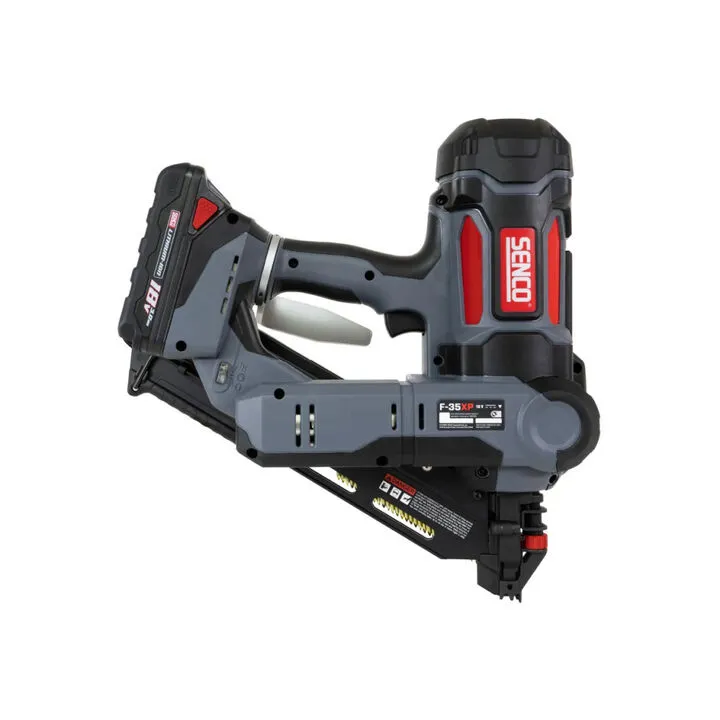 Senco F-35XP 3 1/2 Inch 18V Cordless Paper Tape Framing Nailer Kit by IRONPWR 3