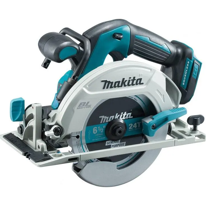 Makita 18V LXT Lithium-Ion Brushless Cordless 6-1/2 in. Circular Saw & 25T Carbide-Tipped Blade (Bare Tool) 5
