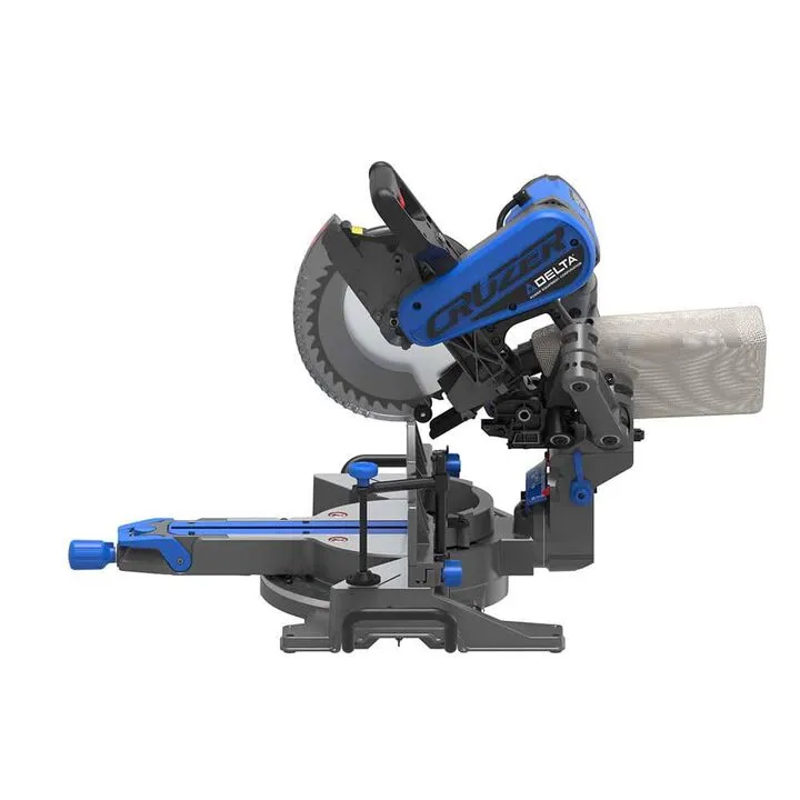 Delta 10 Inch Dual Bevel Sliding Cruzer Miter Saw - Precision Engineered for Woodworkers 1