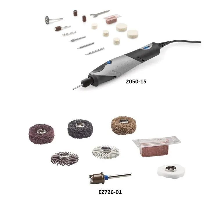 Dremel 120V Corded Rotary Tool Kit & Comprehensive Accessory Bundle 1