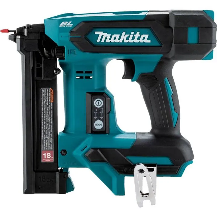 Makita 18V LXT Lithium-Ion Brushless Cordless 1/4 Inch Narrow Crown Stapler (Bare Tool) 2