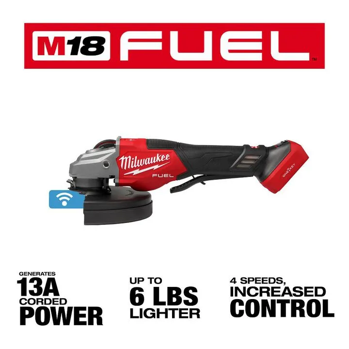 Milwaukee M18 FUEL 7-Inch Variable Speed Braking Grinder (Bare Tool) 2