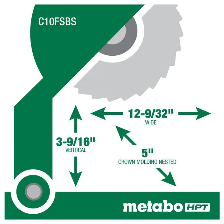 Metabo HPT 10-inch Sliding Compound Miter Saw: Precision Engineering for Professional Woodworkers 1