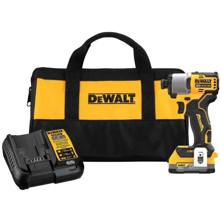 DEWALT 20V Max Impact Driver Kit featuring Advanced POWERSTACK Battery Technology 1