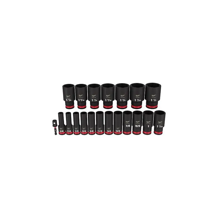 Milwaukee M18 FUEL 1/2-Inch High Torque Impact Wrench Kit with 19-Piece Socket Set 8