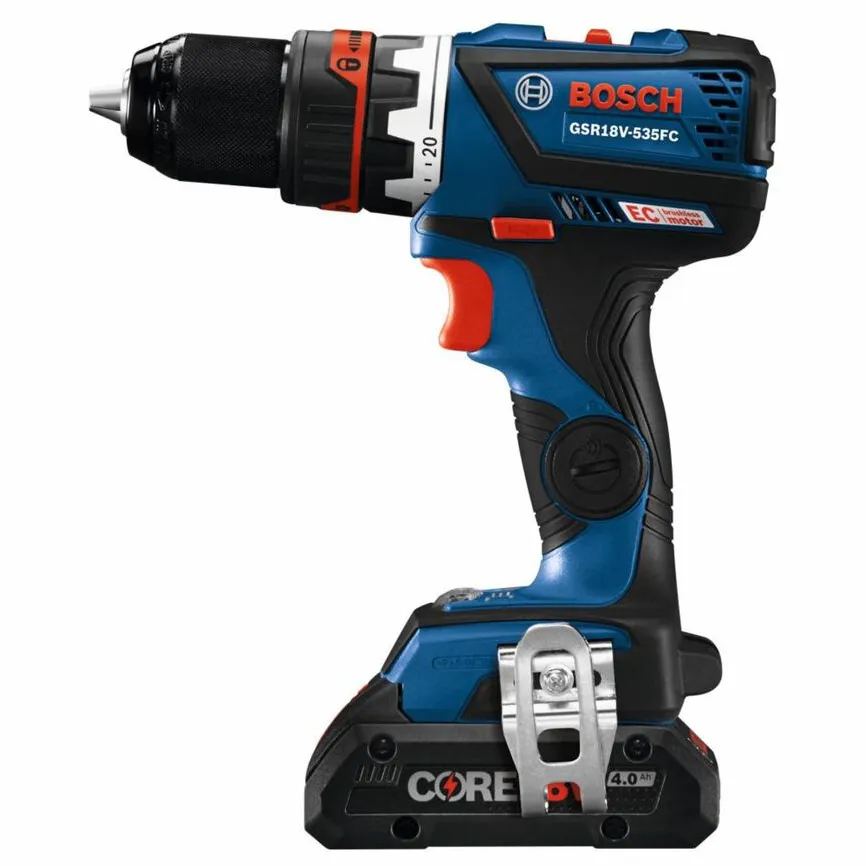 Bosch 18V EC Flexiclick 5-in-1 Drill/Driver Kit (Professional Reconditioned) 8