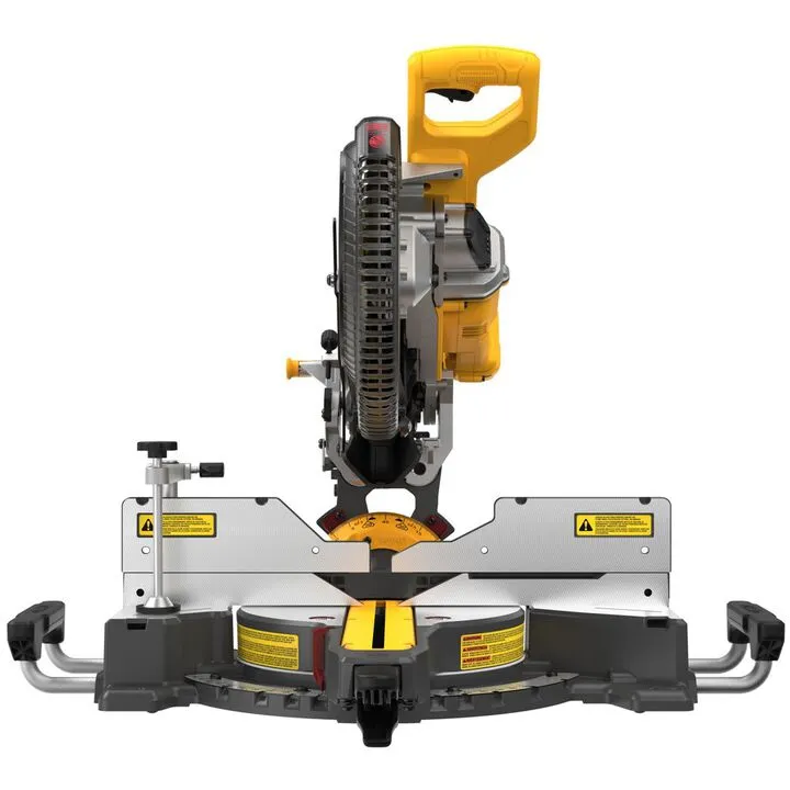 DEWALT 60V MAX Sliding Miter Saw (Bare Tool) and Premium Rolling Miter Saw Stand Bundle 7