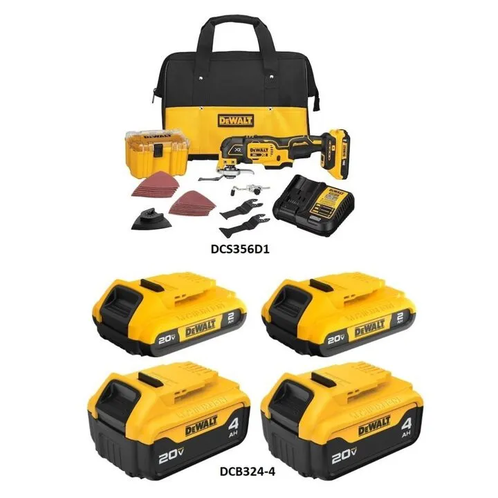 DEWALT 20V MAX Cordless Oscillating Multi-Tool Kit - High-Performance Power Solution 1