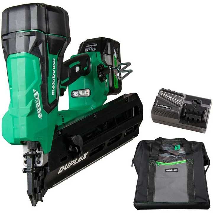 Metabo HPT 36V MultiVolt 3 1/2in Cordless Framing Nailer Kit - Professional Grade Performance