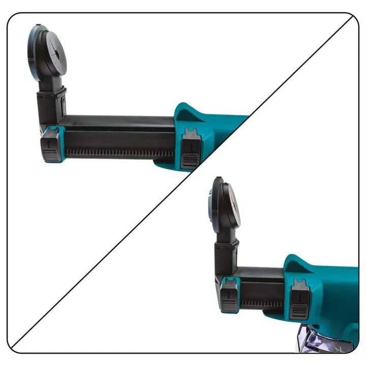 Makita 18V LXT 1-inch SDS-PLUS Rotary Hammer Kit with Integrated HEPA Dust Extractor 3