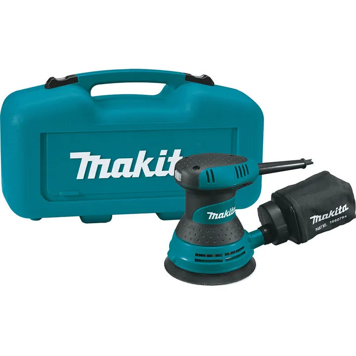 Makita 5-Inch Random Orbit Sander Kit - Professional Performance & Precision Finishing