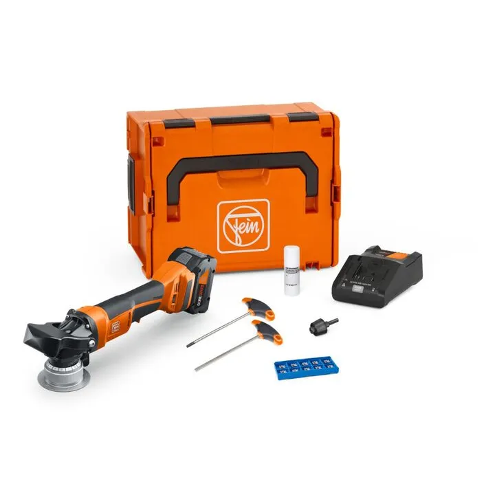 Fein AKFH18-5 AMPShare 18V Cordless Beveler Kit - 1/4 Inch Capacity