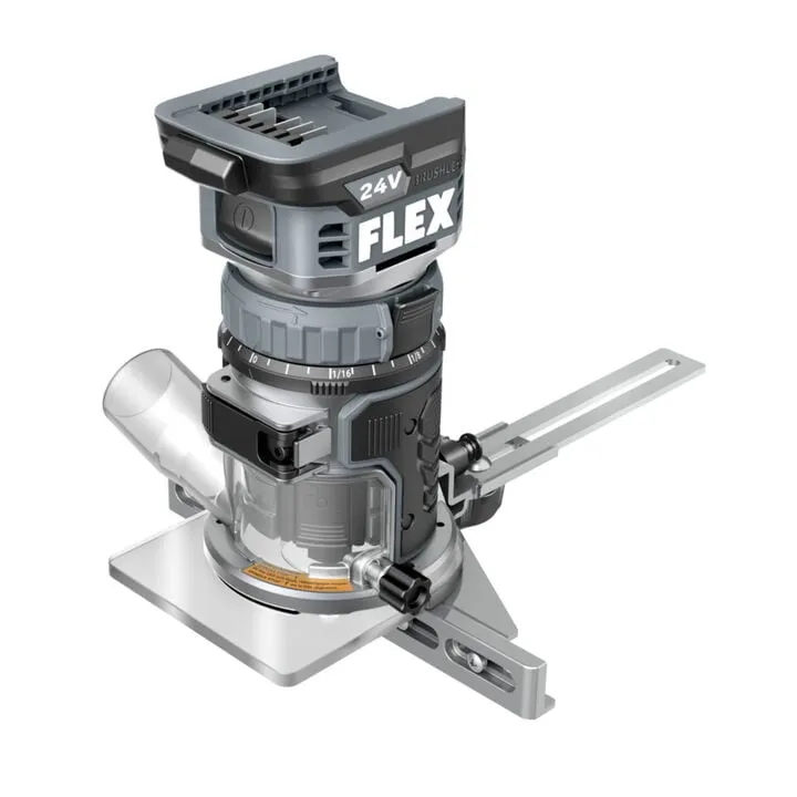 FLEX 24V Cordless Trim Router (Bare Tool) 3