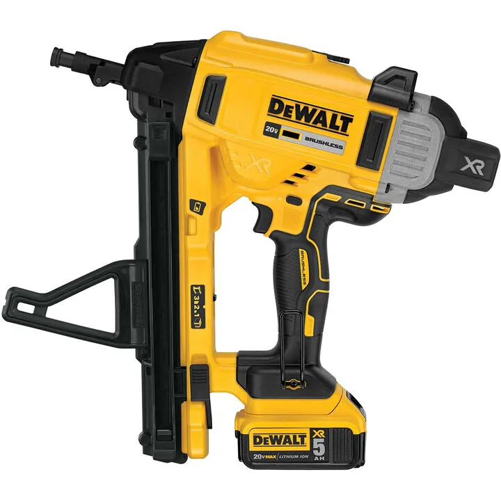DEWALT 20V MAX XR Cordless Concrete Nailer Kit with Pin Magazine - Professional Performance Series