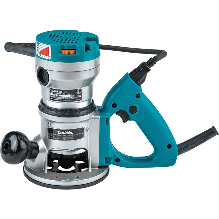 Makita 2-1/4 H.P. D-Handle Router: Precision Engineering for Professional Woodworkers