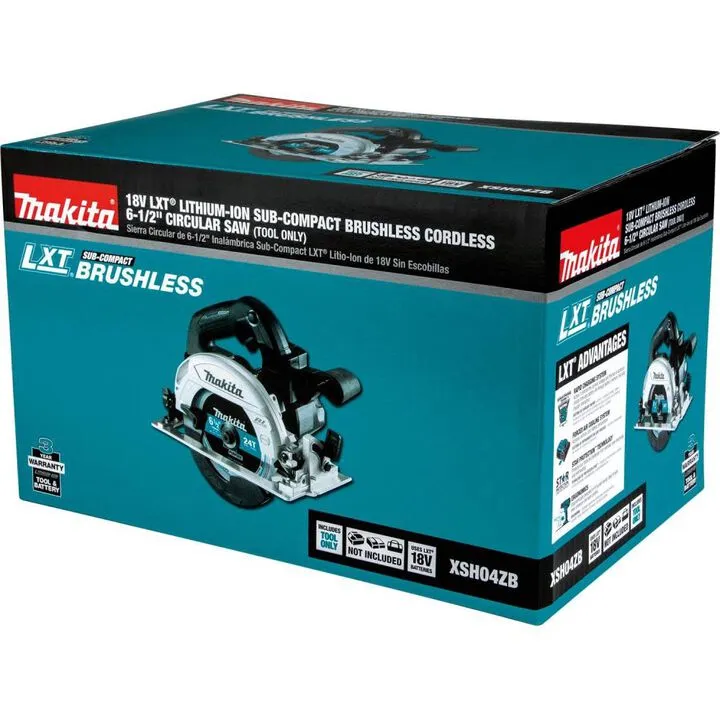 Makita 18V LXT Sub-Compact 6-1/2in Circular Saw (Bare Tool) 3
