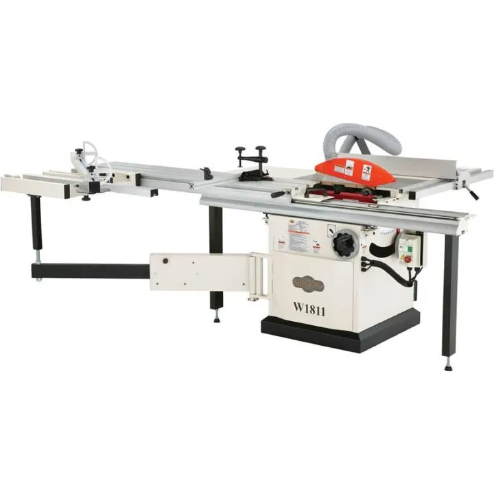 Shop Fox 10in Sliding Table Saw - 230V 5HP 1 Phase Industrial Grade 1