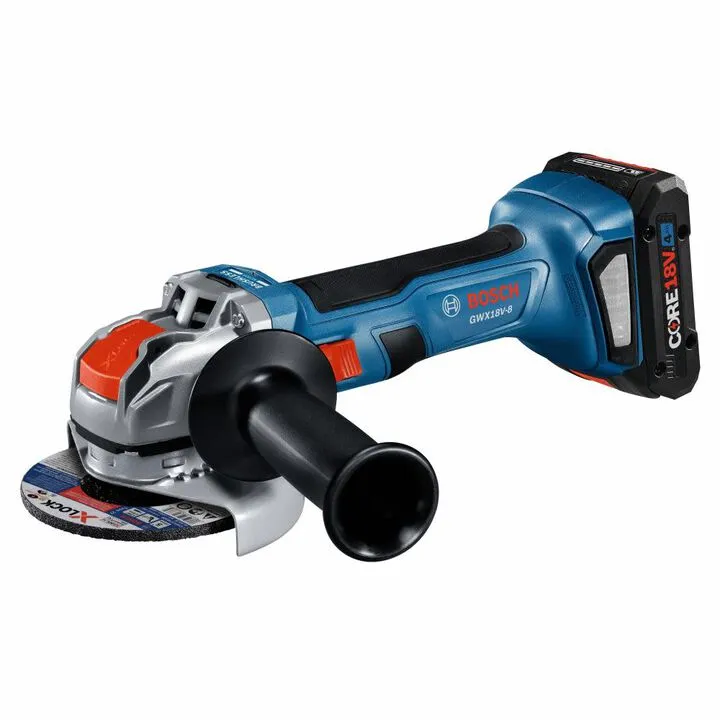 Bosch 18V X-LOCK 4 1/2in Angle Grinder Kit - Professional Grade Cordless Performance 7