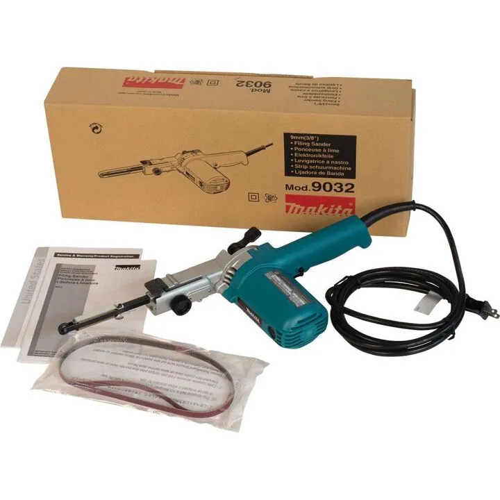 Makita 3/8in Belt Sander (120V US Version) - Precision Woodworking Tool 1
