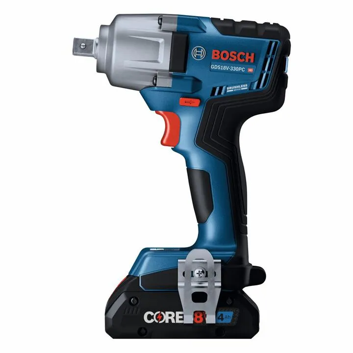 Bosch 18V 1/2 in Mid-Torque Impact Wrench Kit - Professional Power & Precision 4