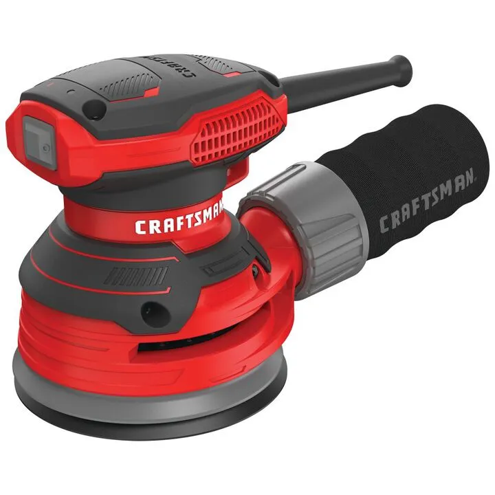 CRAFTSMAN 3 Amp 5-Inch Electric Random Orbit Sander - Precision Woodworking Power Tool 4